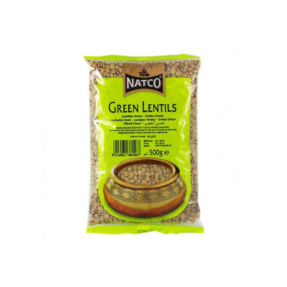 Natco Green Lentils 500g