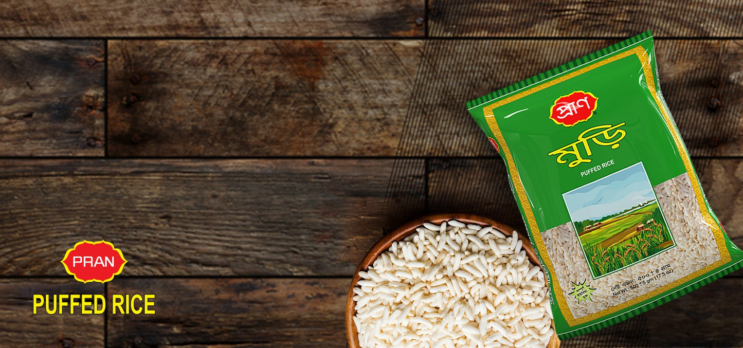 Pran Puffed Rice -500g