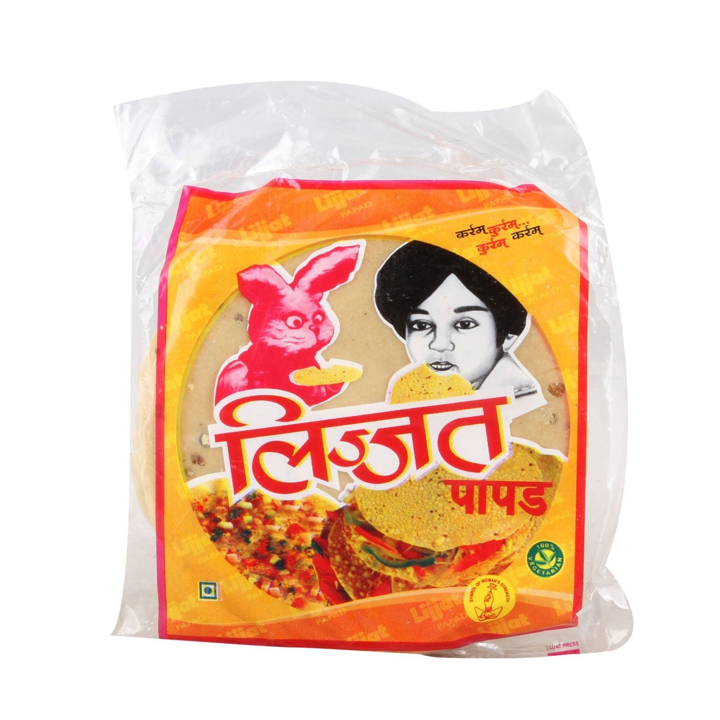 Lijjat Papad Punjabi Masala 7, 200g