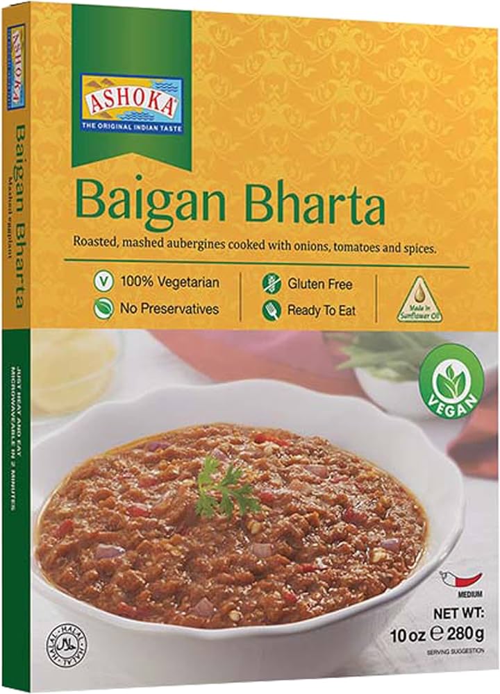 Ashoka Baigan Bharta Gotowe do Jedzenia 280g