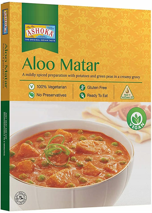 Ashoka Aloo Matar Gotowe do Jedzenia 280g