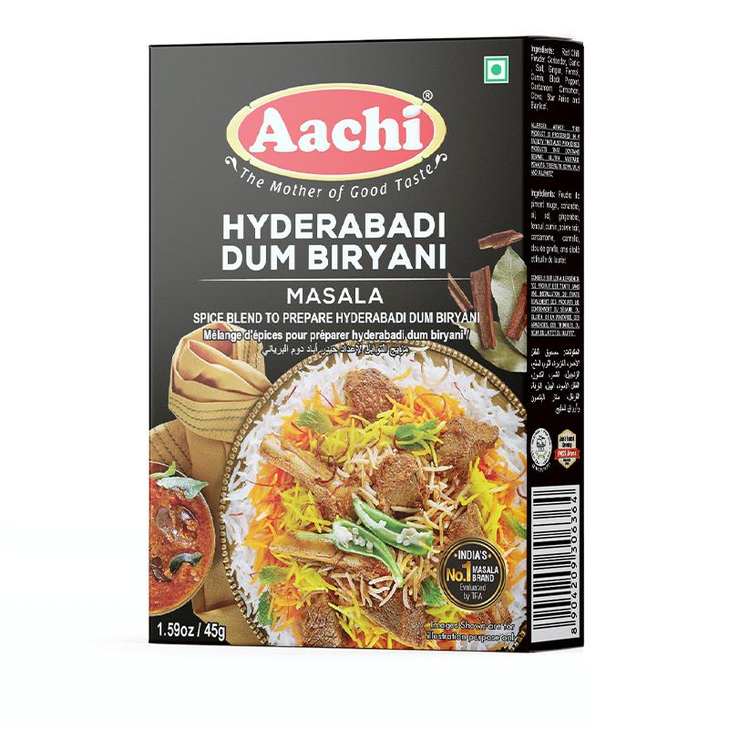 Aachi Biryani z kurczaka z Hyderabadi -45g