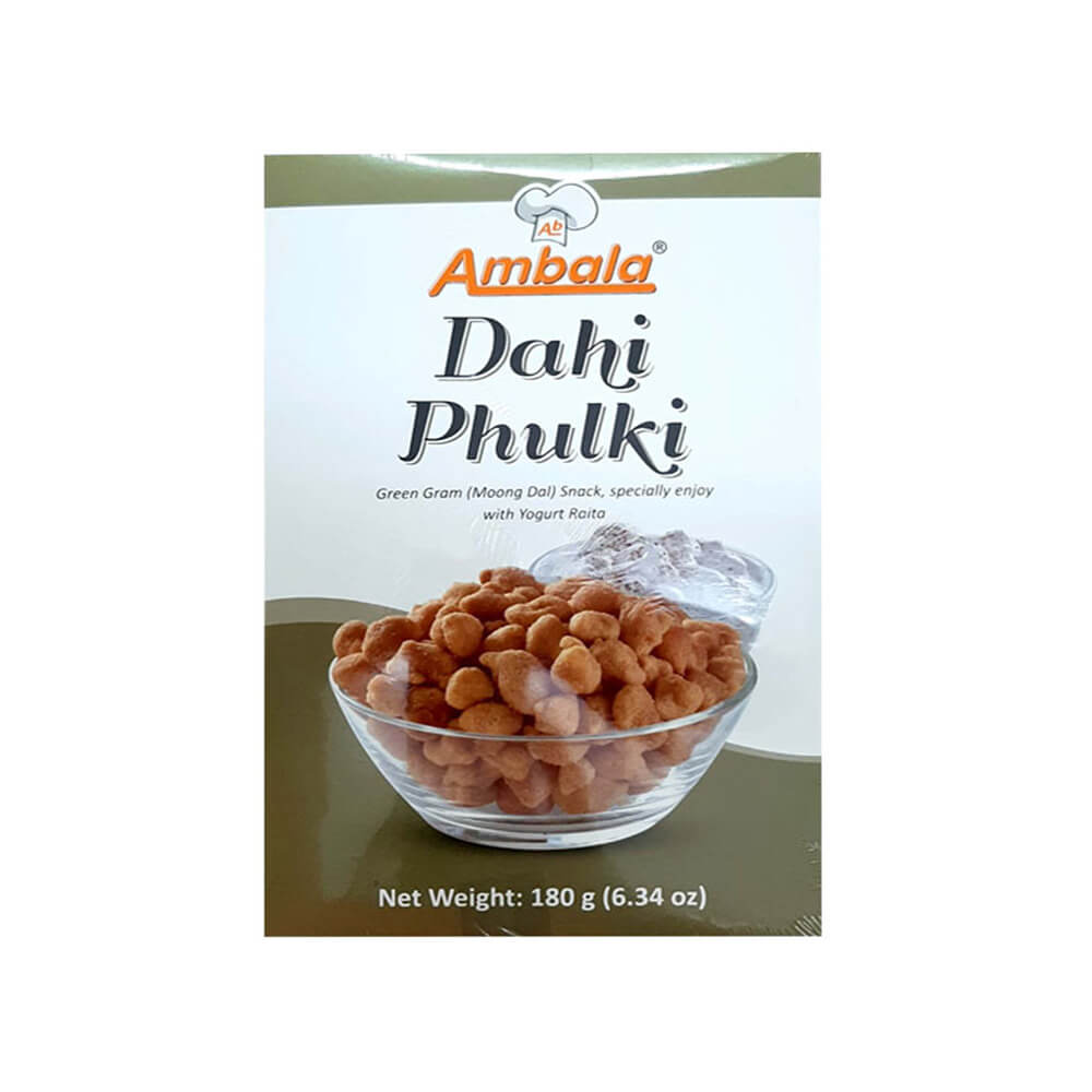 Ambala Dahi Phulki 180g (Mini Kluski Z Mąki Gram w Sosie Jogurtowym))