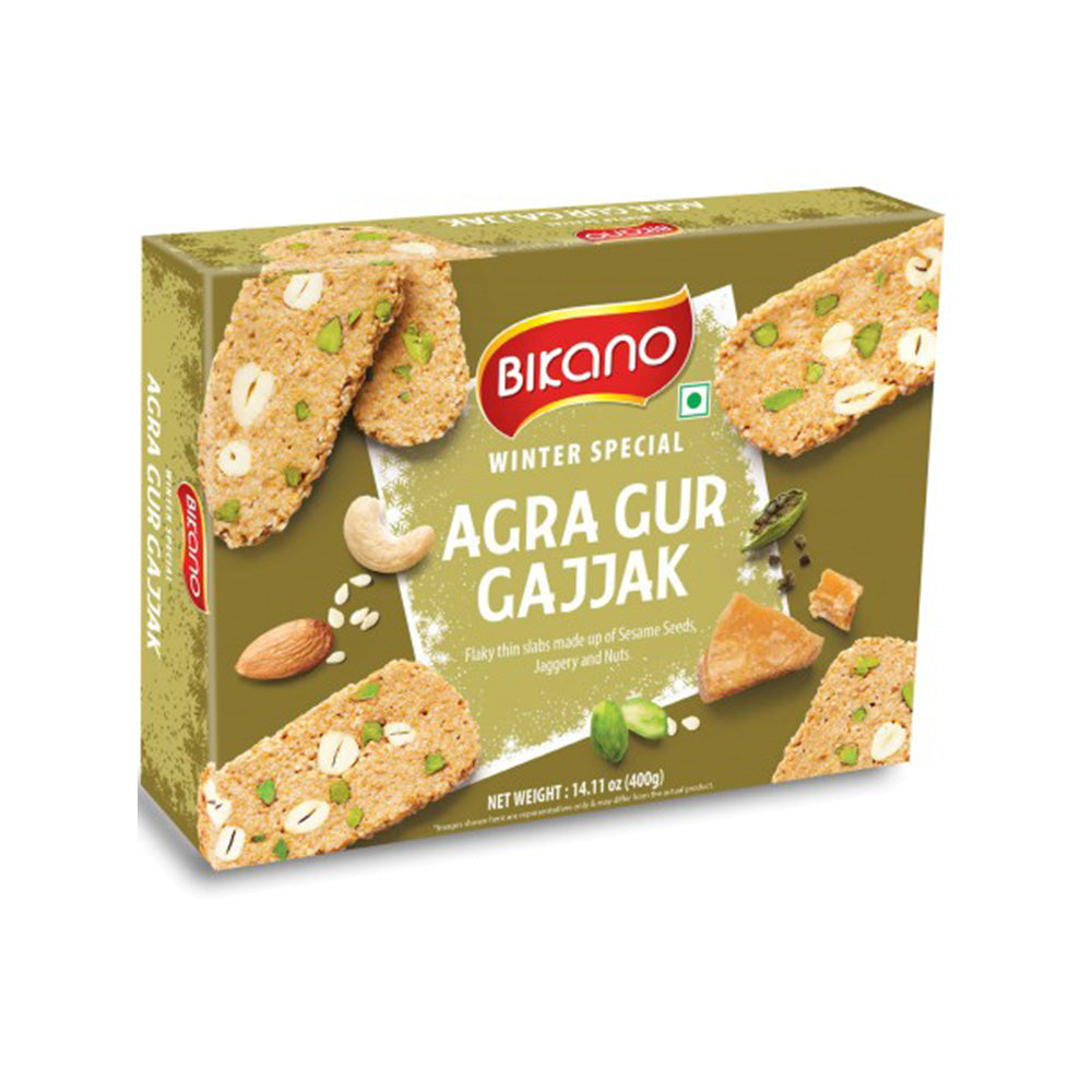 Bikano Agra Gur Gajjak 400g