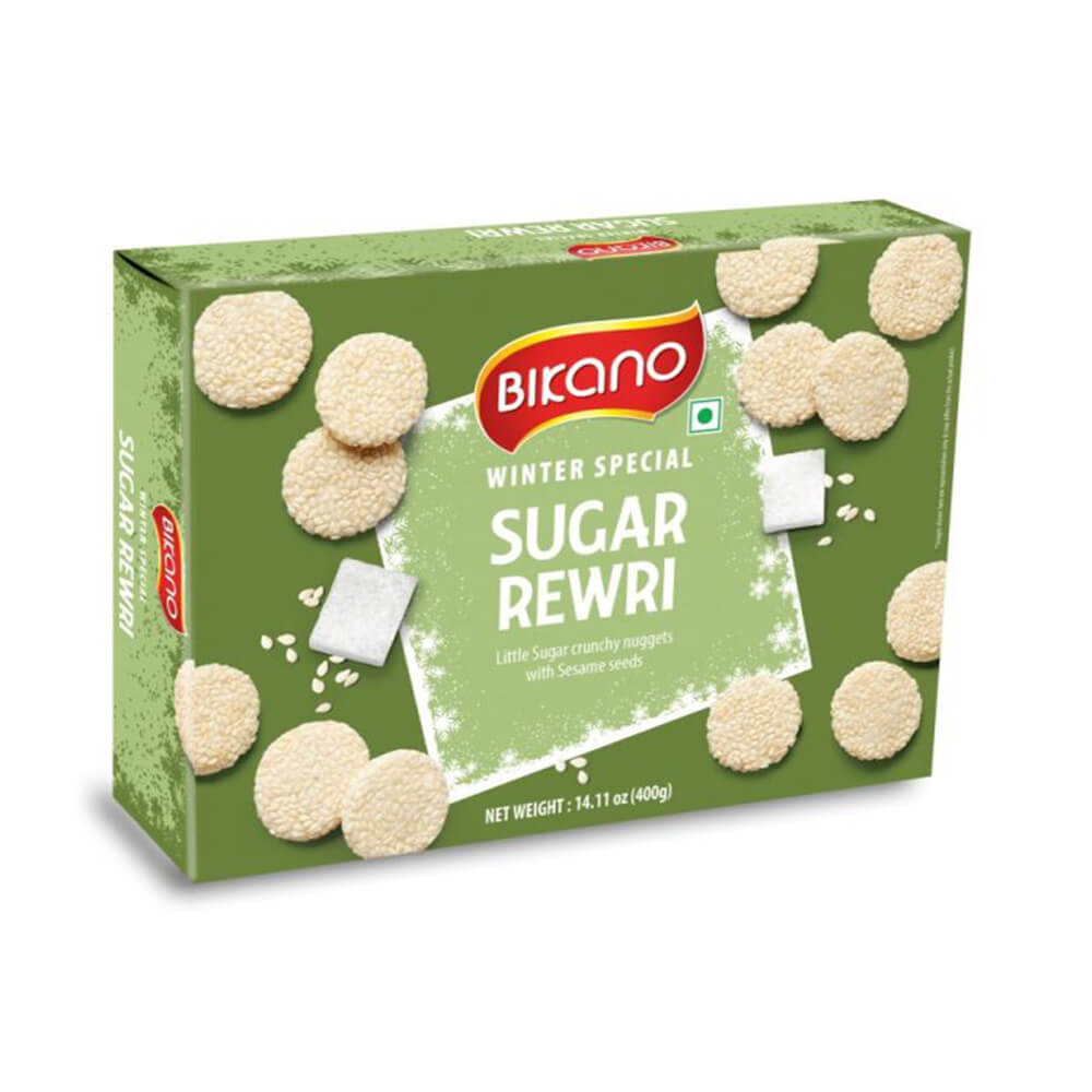 Bikano Gajjak Sugar Rewri 400g