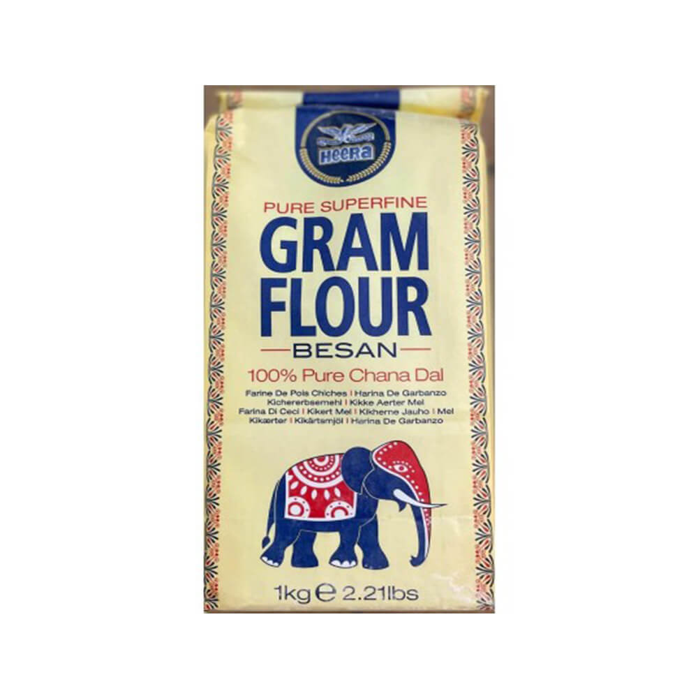 Heera Chickpea Flour SUPERFINE (Besan) 1Kg