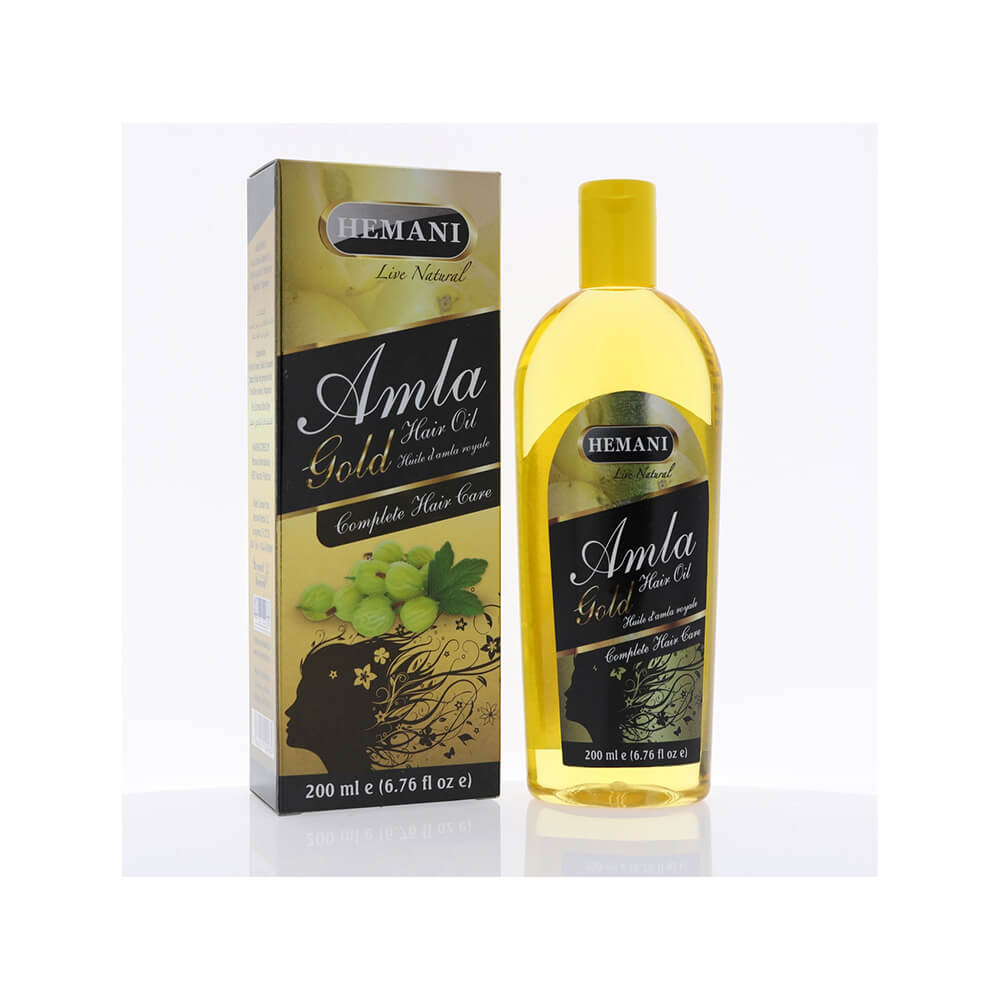 Hemani Amla Olejek do Włosów (Złoty) 200ml 100% Naturalny