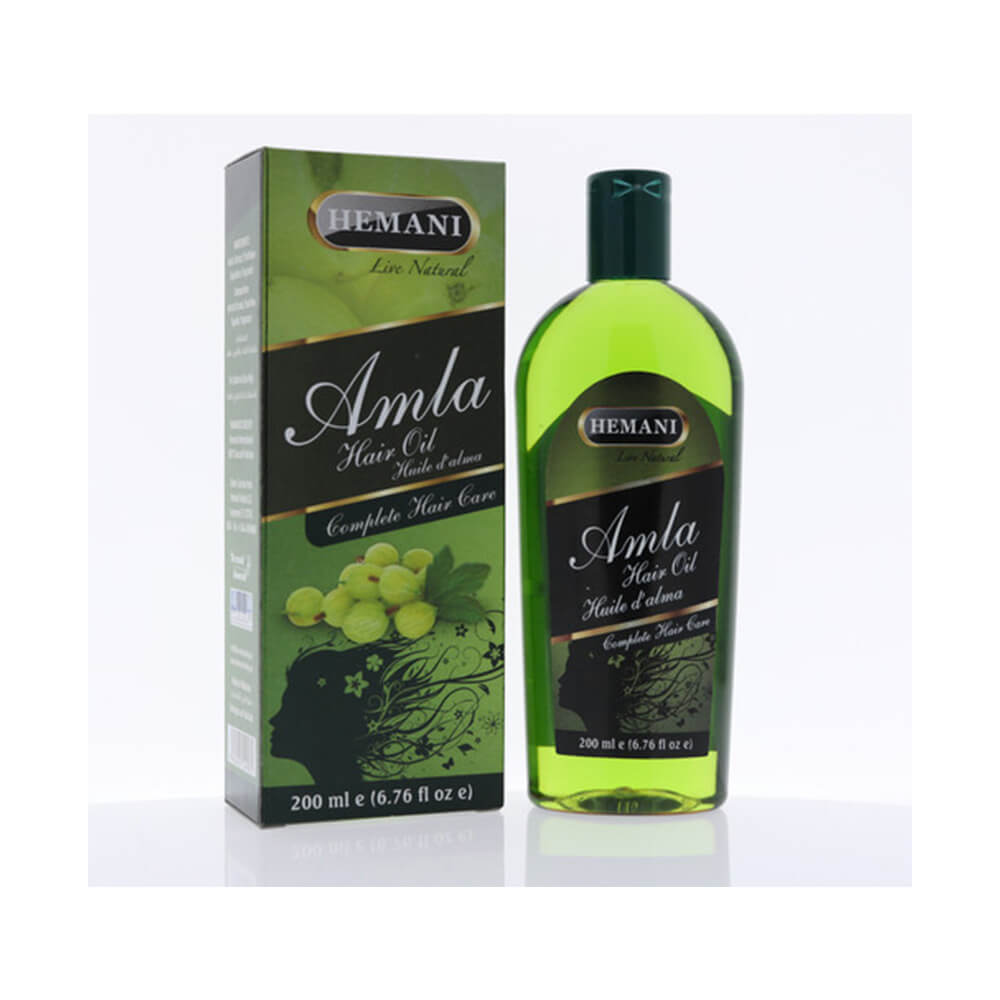 Hemani Amla Olejek do Włosów (Zielony) 200ml