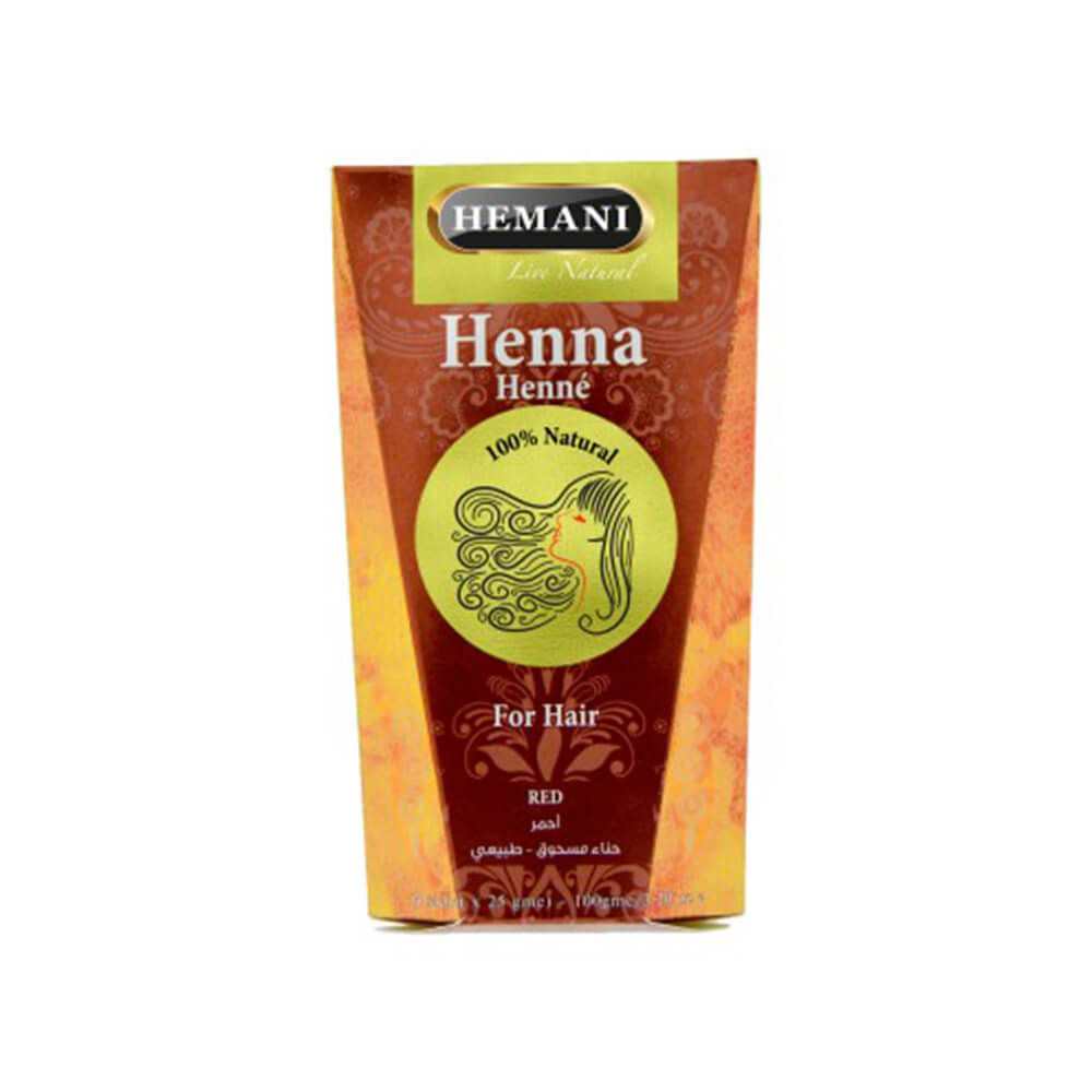 Henna Hemani Czerwona (pudełko) 100g NATURALNA