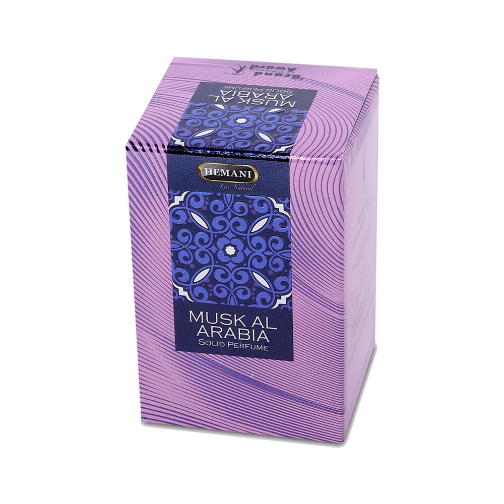 HEMANI Arabian perfumy w kostce MUSK AL ARABIA (pudełko) 25g