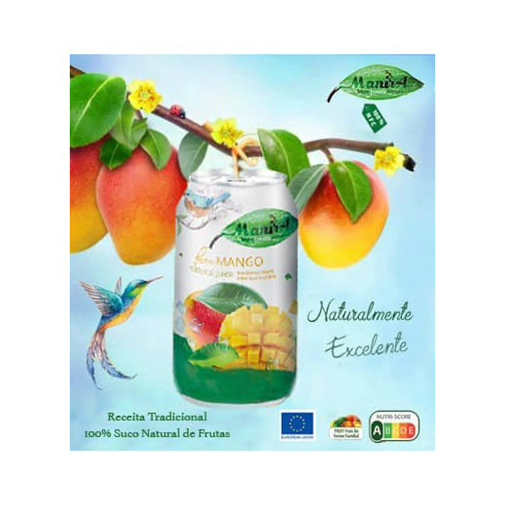 NATURAL MANGO JUICE MANIRA 330ML