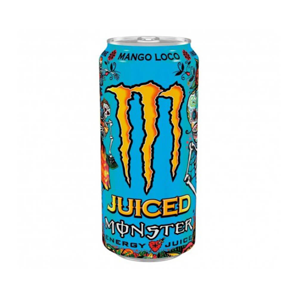 MONSTER Mango Loco Carbonated Energy Drink 500ml