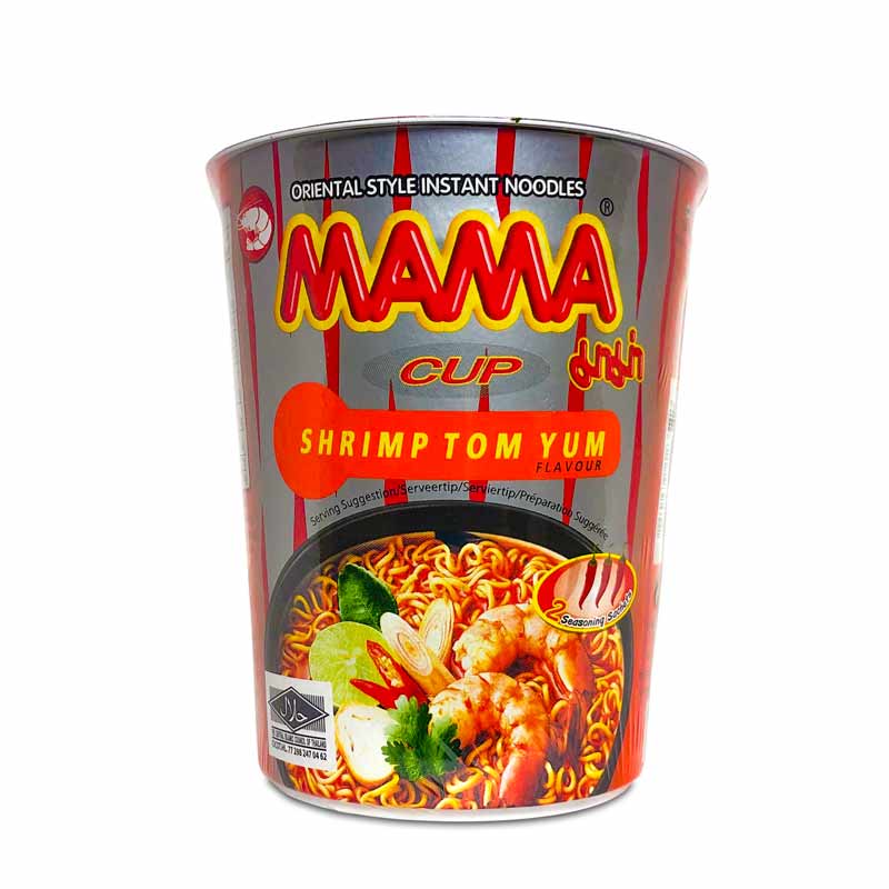 Mama Instant Kubek z Makaronem Krewetkowym -70g