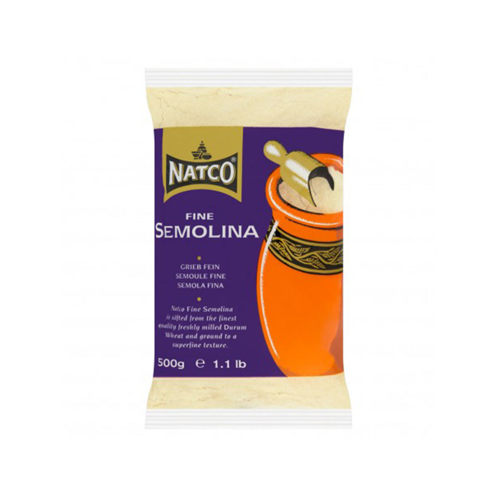 Natco Fine Semolina (Suji-Rawa) 500g