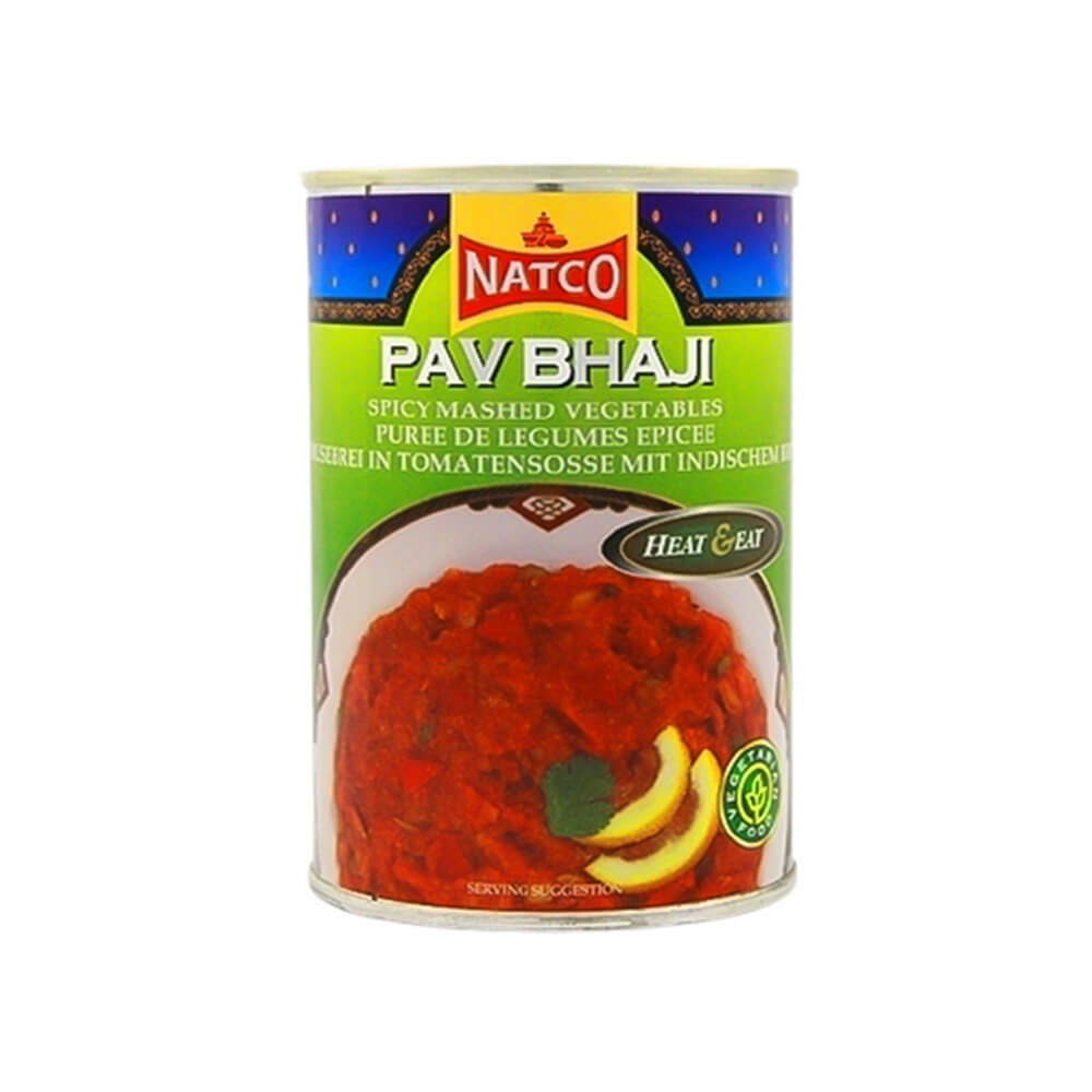 Natco Pav Bhaji ready meals 450g