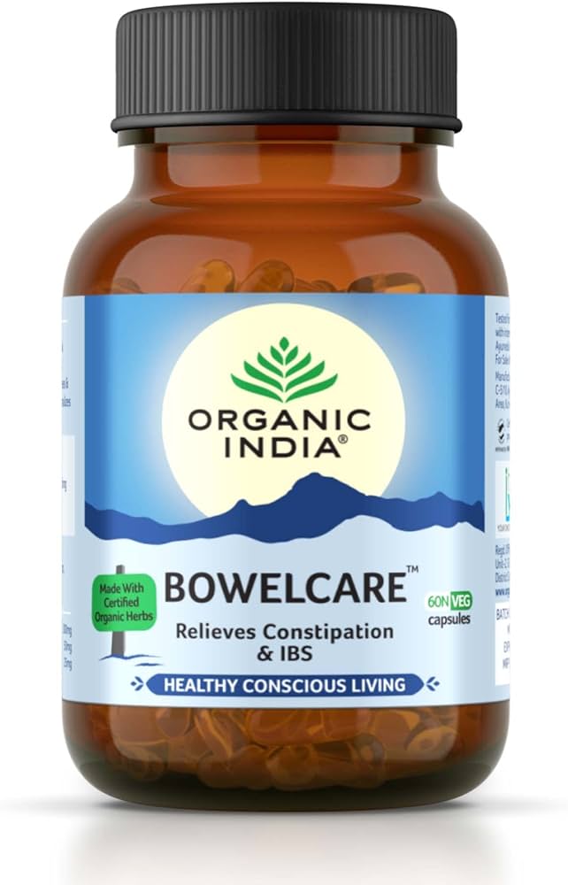 Organic India Bowelcare -60 kapsułek