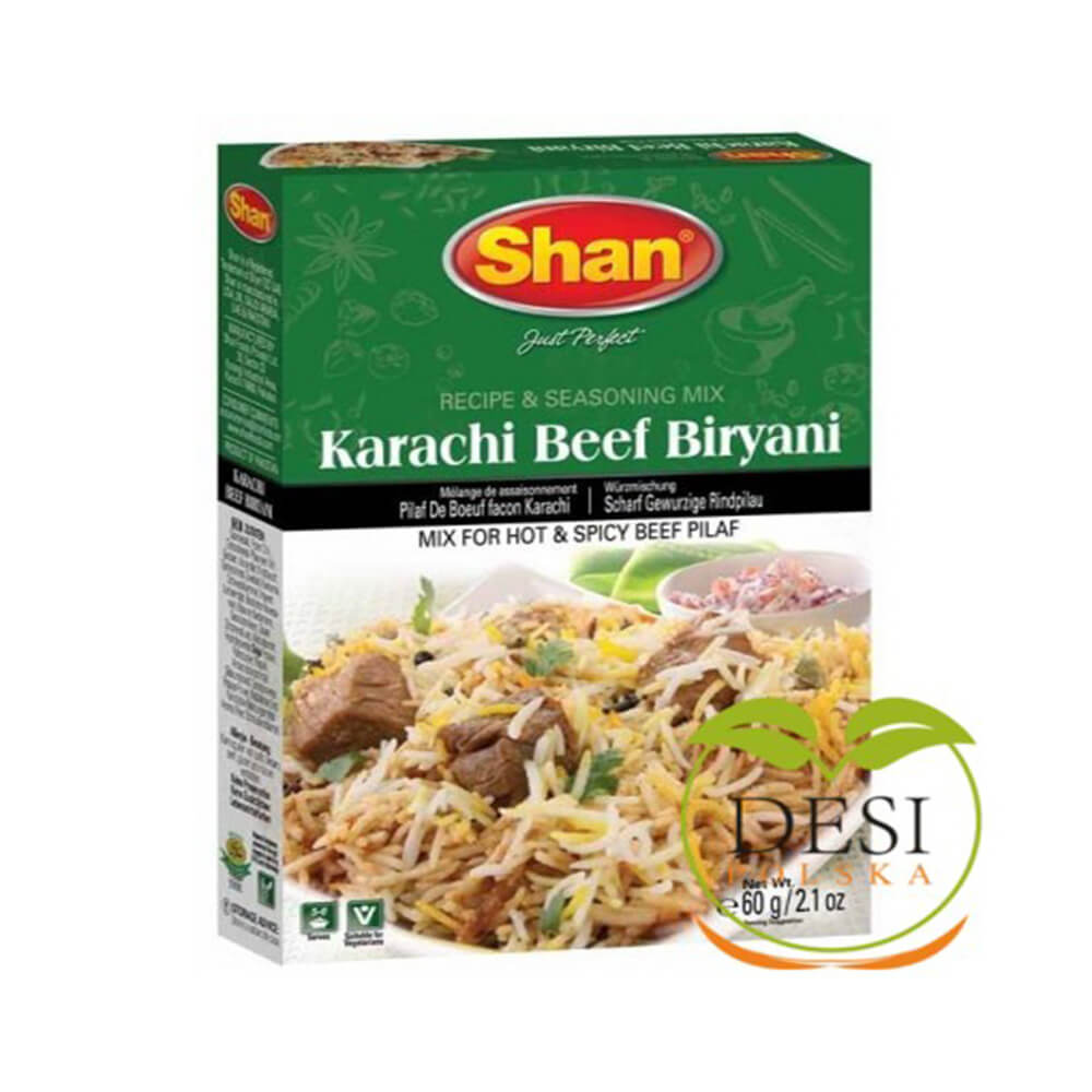 Shan Karachi Beef Biryani Masala 60g