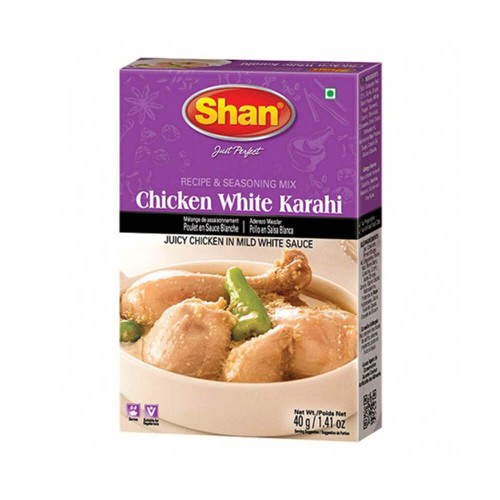 Shan White Karahi Masala 40g