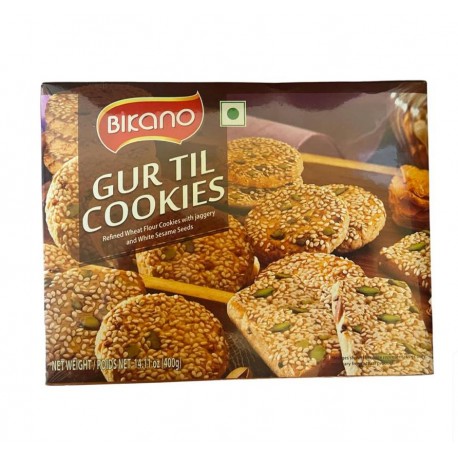 Bikano Gur Til Cookies 400g