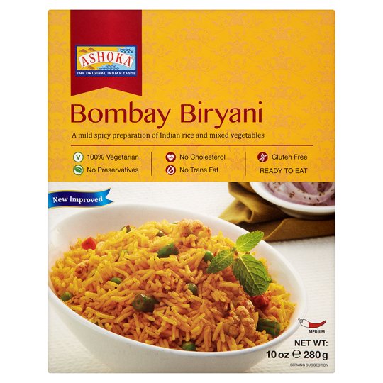 Ashoka Bombay Biryani Gotowe do Jedzenia 280g