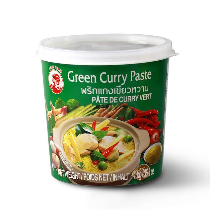 Pasta z zielonego curry Cock Brand -400g