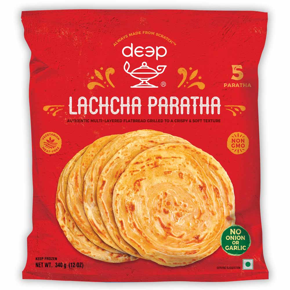 Deep Chlebki Lachcha Paratha 340g (5 sztuk)