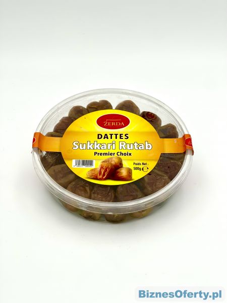 Zerda Saudyjskie Daktyle Sukkari Rutab -500g